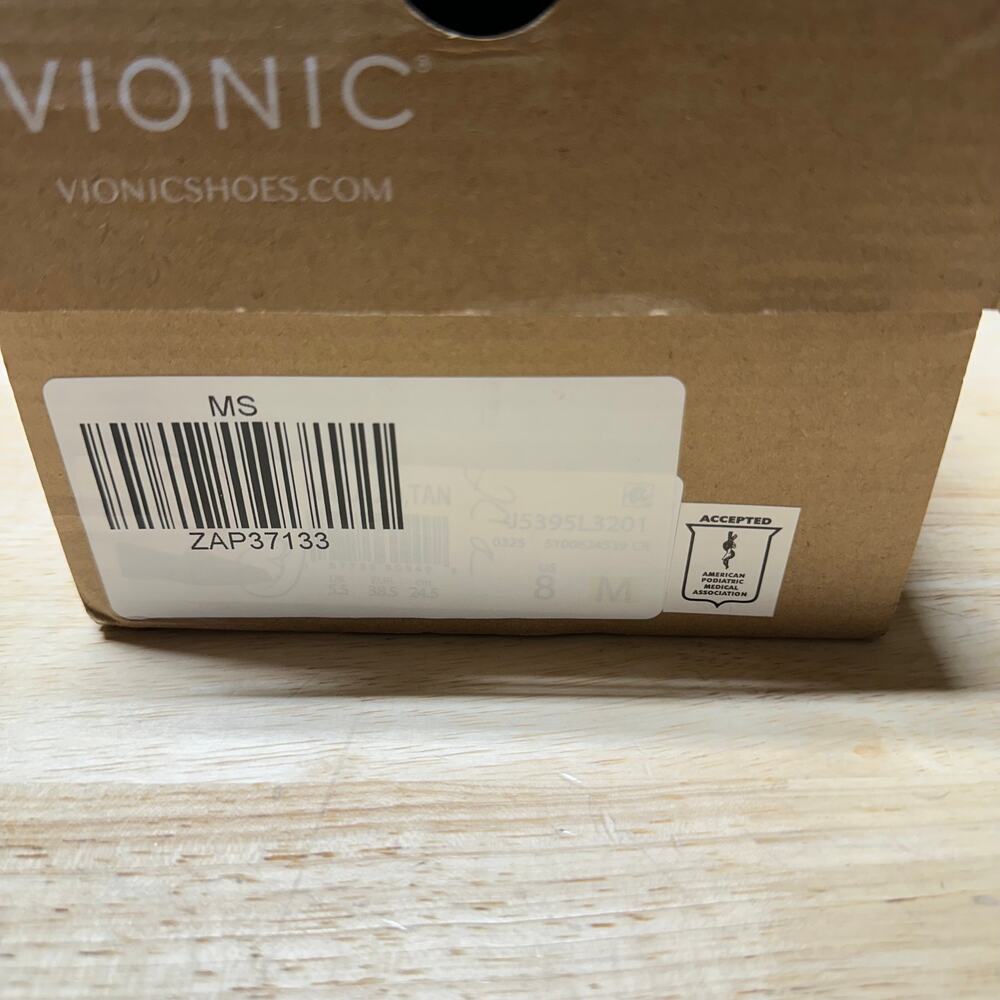 Vionic Willa II Brown Leather Loafer Women's Size 8M New With Box Condition - Picture 10 of 10